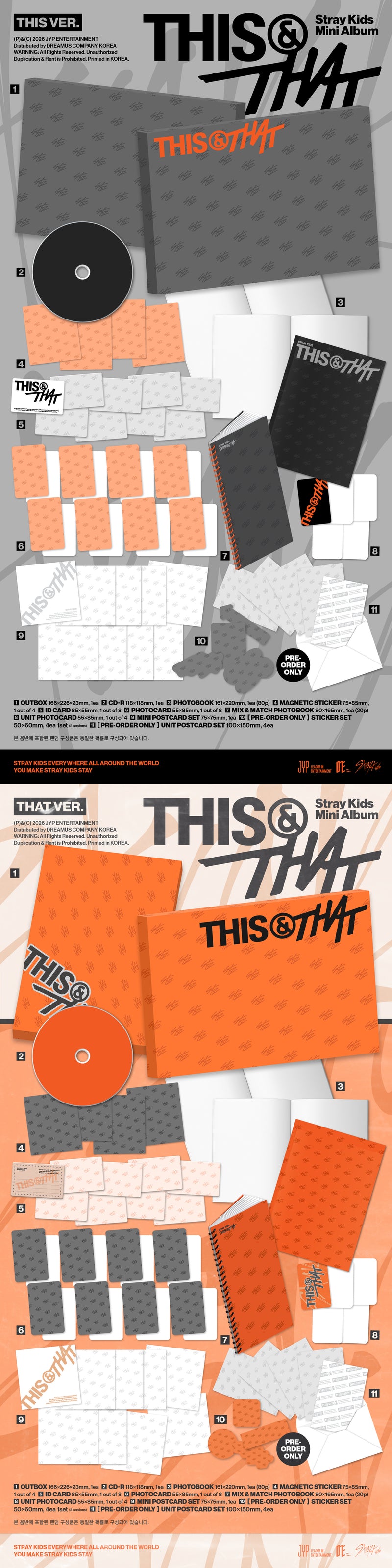 (PREORDER) STRAY KIDS - THIS & THAT (PHOTOBOOK VER.) + POB