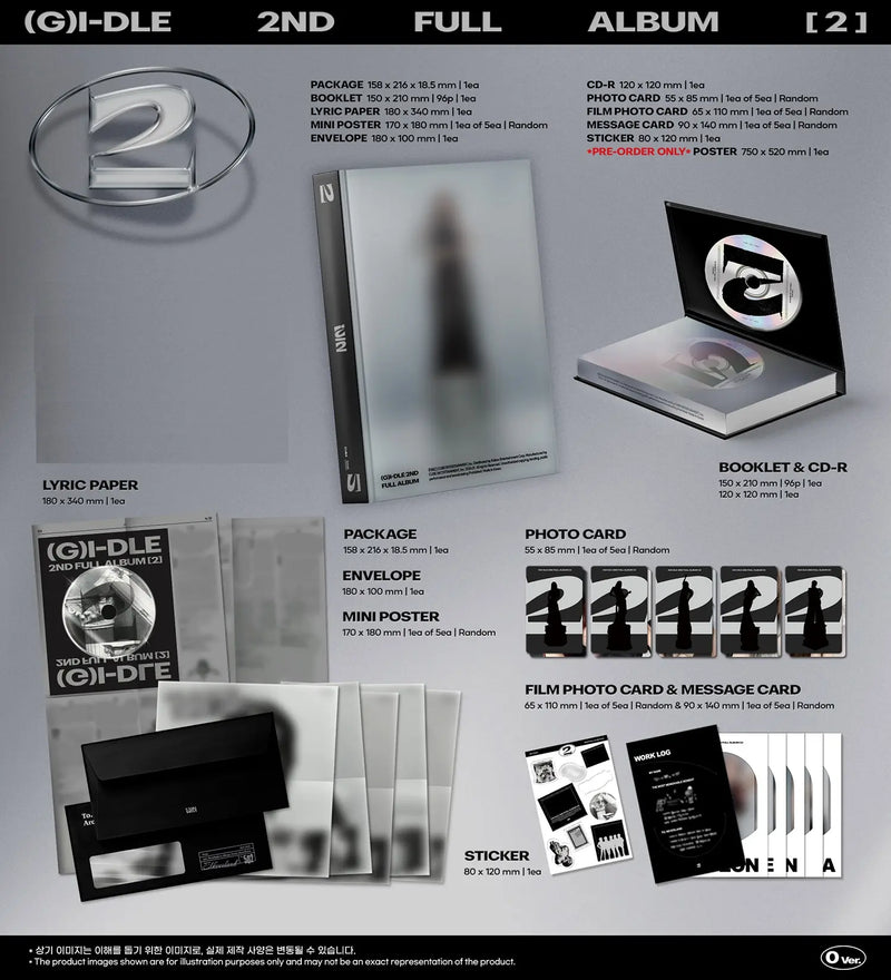 (G)I-DLE - 2ND ALBUM - 2