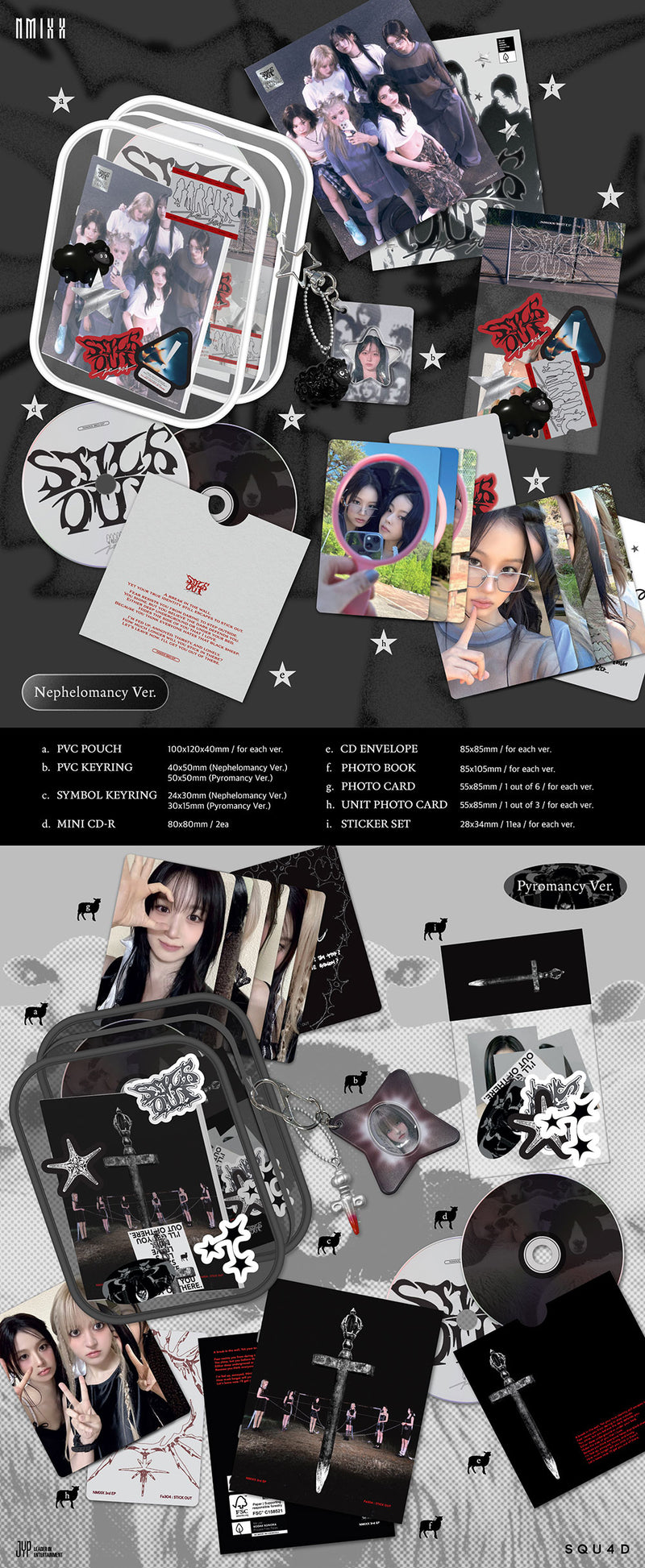 NMIXX - 3RD MINI ALBUM - FE3O4 : STICK OUT (LIMITED VER.)