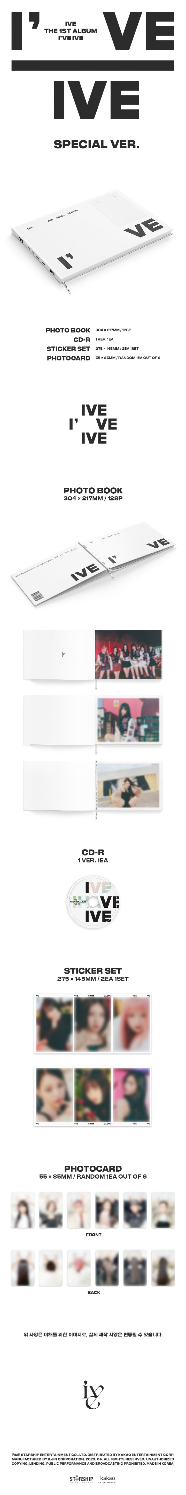 IVE - 1ST ALBUM - I'VE IVE (SPECIAL VER.)