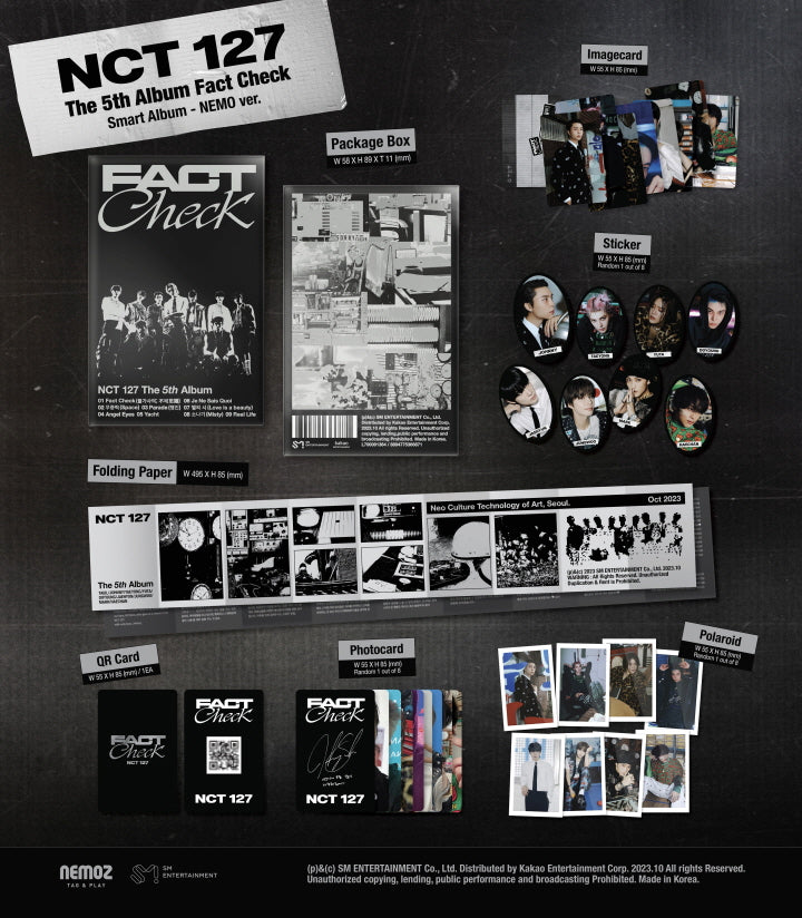 NCT 127 - 5TH ALBUM - FACT CHECK (QR VER.)