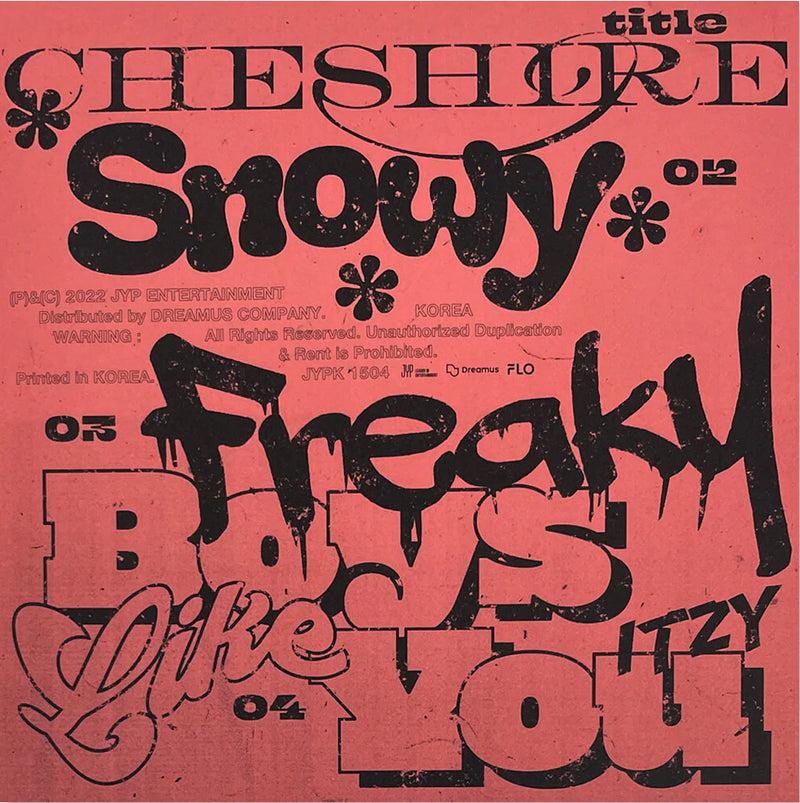 ITZY - ALBUM - CHESHIRE (SPECIAL EDITION)