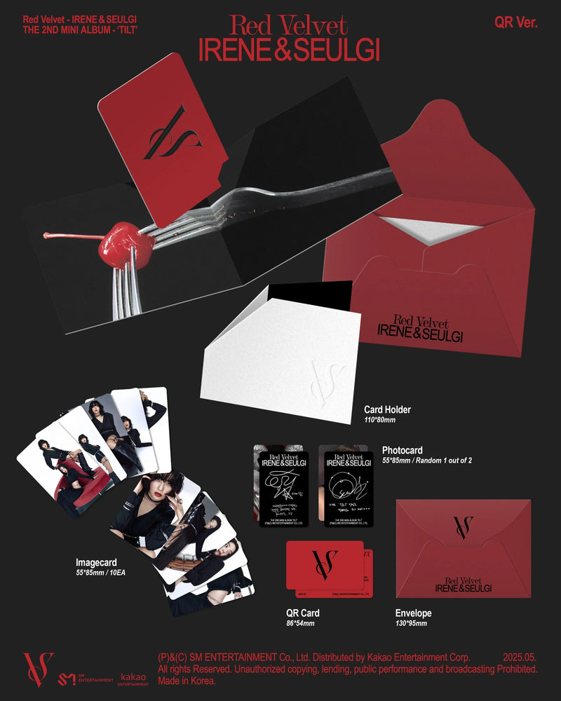 RED VELVET - IRENE & SEULGI - 2ND MINI ALBUM - TILT (QR VER.)