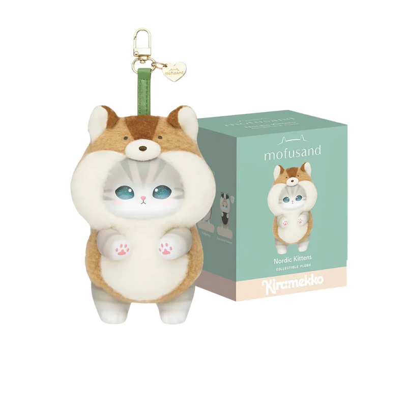 MOFUSAND - Kiramekko Nordic Kittens Plush Mascot Blind Box