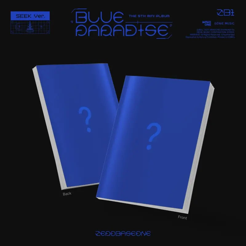 ZEROBASEONE - 5TH MINI ALBUM - BLUE PARADISE