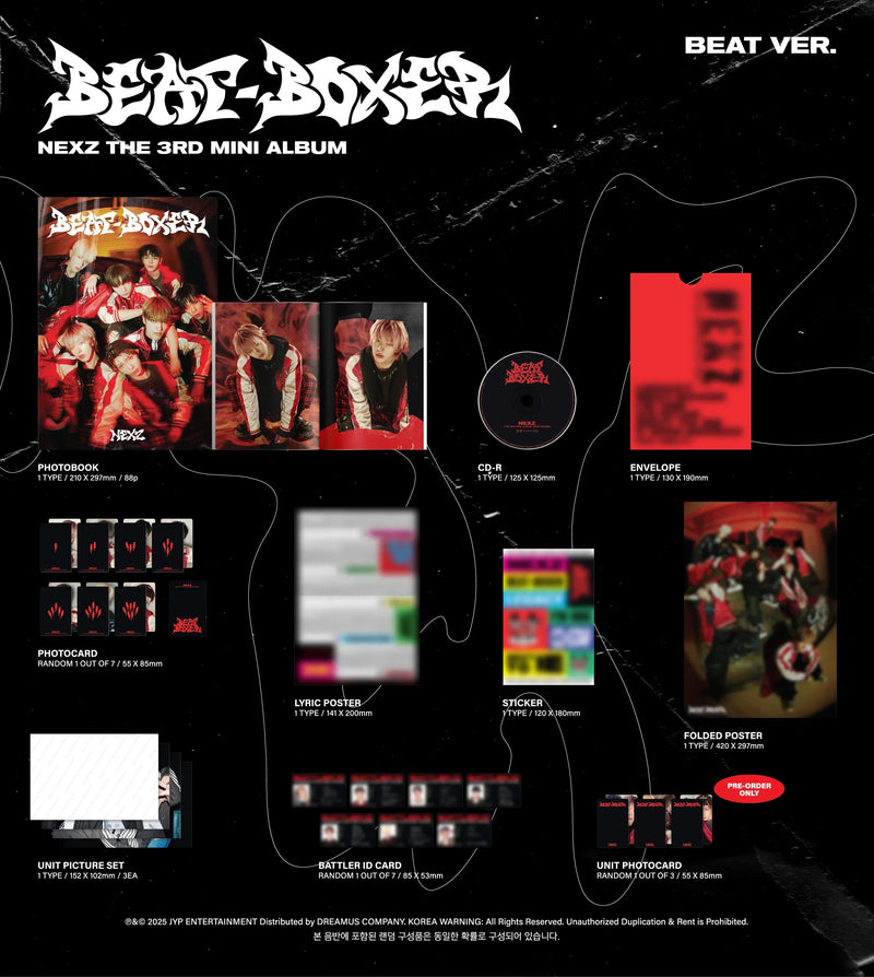NEXZ - 3RD MINI ALBUM - BEAT-BOXER