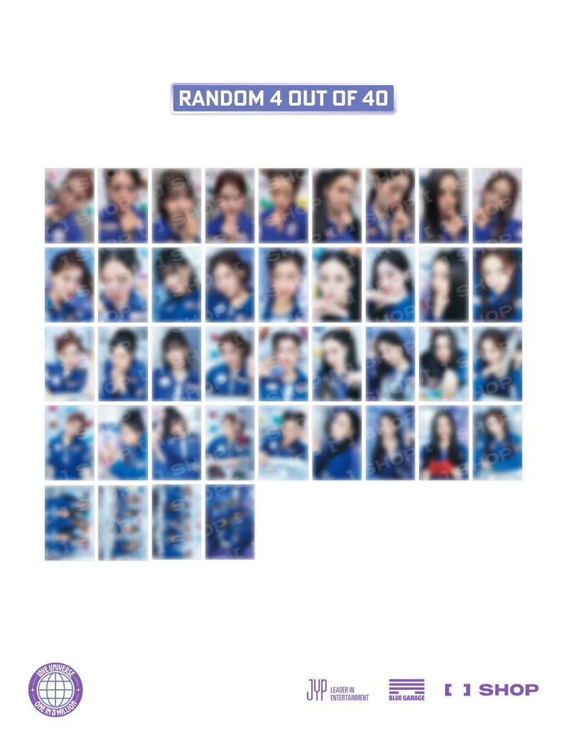 TWICE - TRADING CARD [2025 Fanmeeting '10VE UNIVERSE' Official MD]