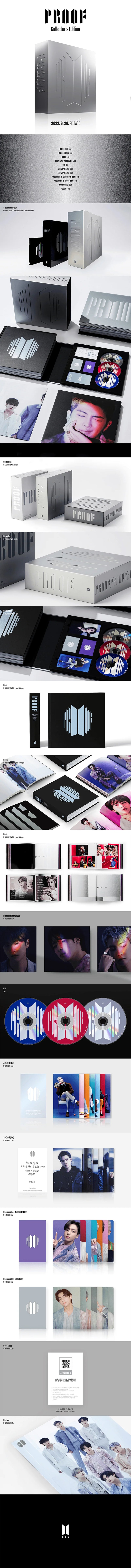BTS - ANTHOLOGY ALBUM - PROOF (COLLECTORS EDITION)