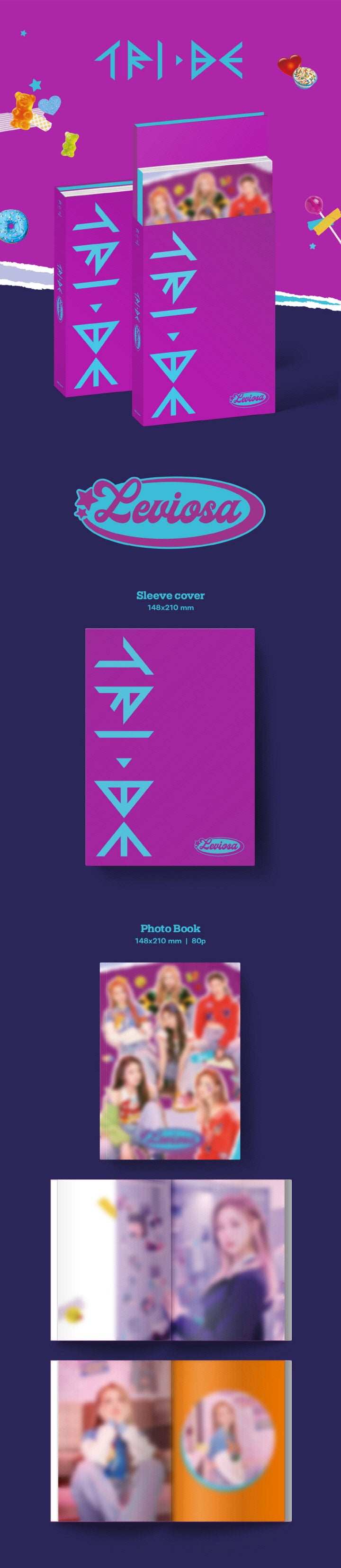 (DEAL) TRI.BE - 3RD SINGLE ALBUM - LEVIOSA