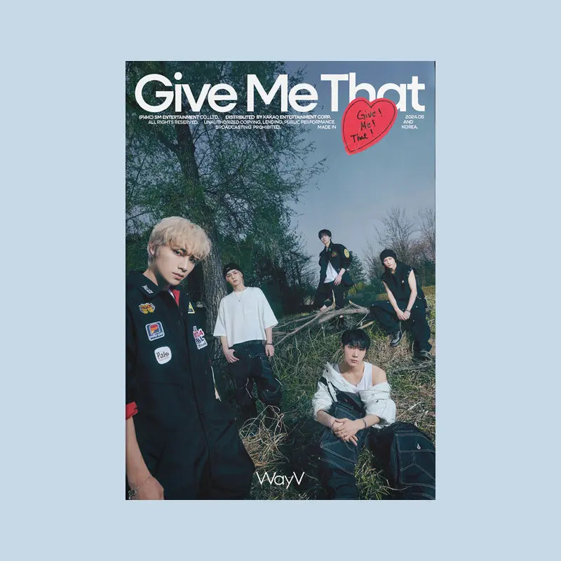 (Deal) WAYV - 5TH MINI ALBUM - GIVE ME THAT (PHOTOBOOK VER.)