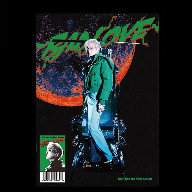 KEY - SHINee - 1ST MINI ALBUM - BAD LOVE (PHOTOBOOK VER.) - Oh Seoul Happy A VER. Albums