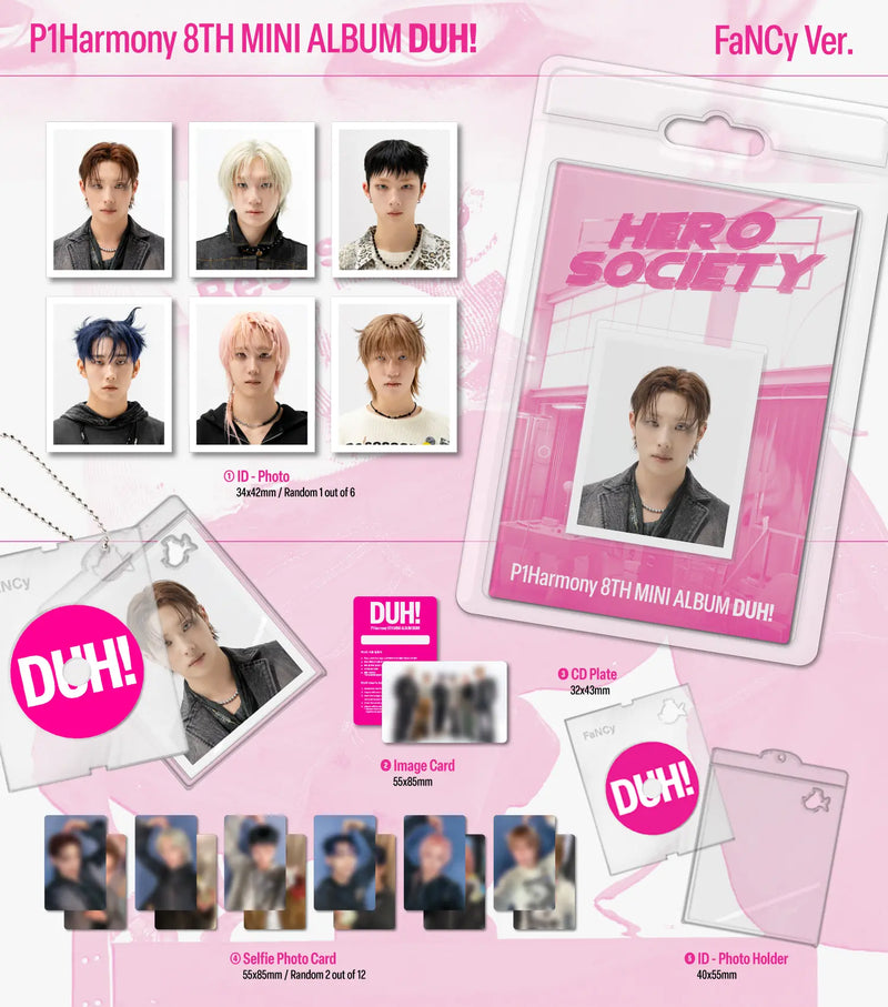 P1HARMONY - 8TH MINI ALBUM - DUH! (FANCY VER.)