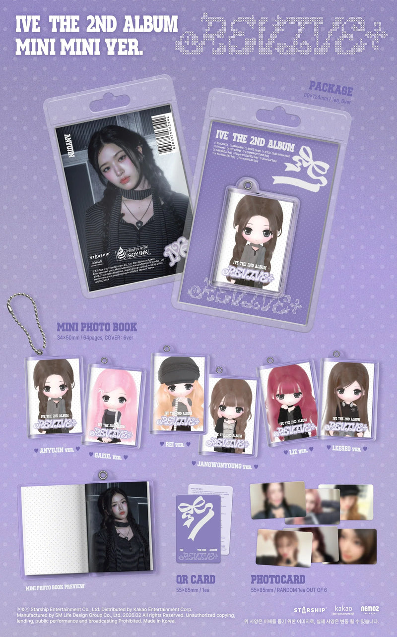 IVE - IVE 2ND ALBUM - REVIVE+ (MINI MINI VER.)