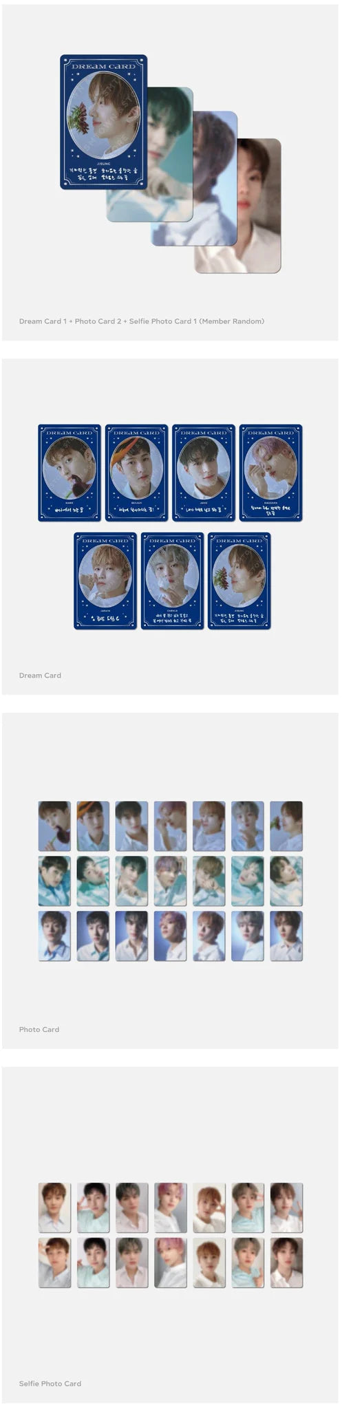 *EXCLUSIVE MD* NCT DREAM - STARRY DAYDREAM - RANDOM DREAM CARD PACK