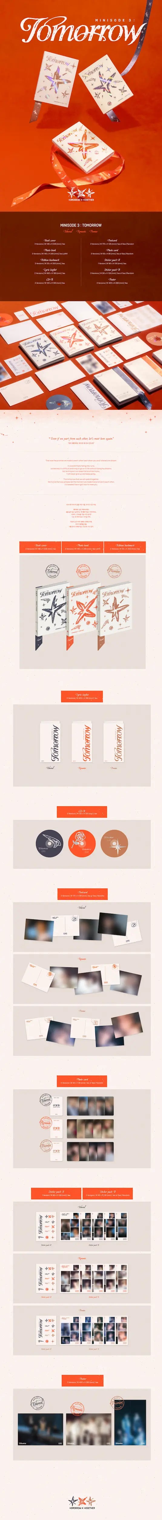 TXT - 6TH MINI ALBUM - MINISODE 3 : TOMORROW