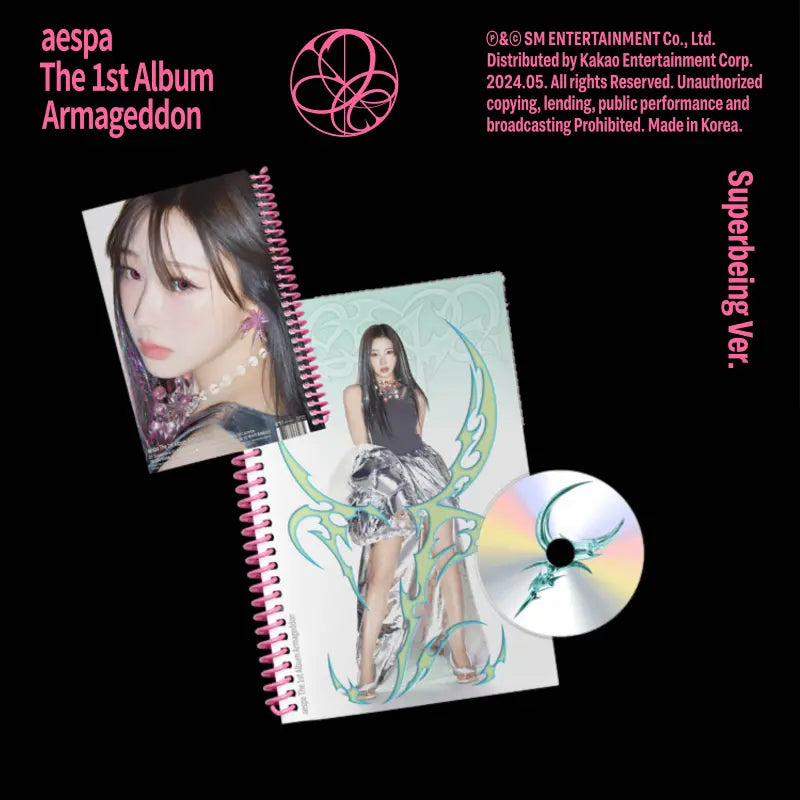 AESPA - 1ST FULL ALBUM - ARMAGEDDON (SUPERBEING VER.)
