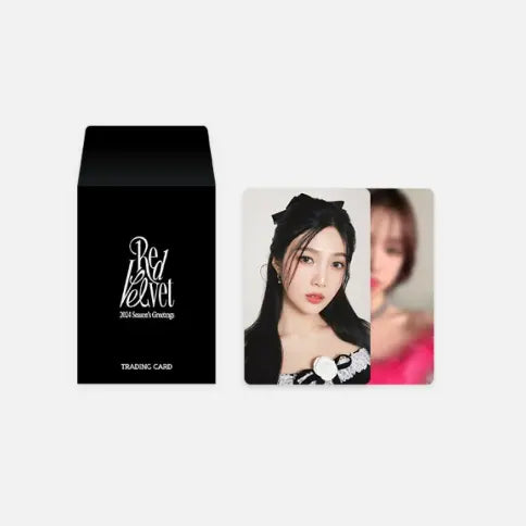 RED VELVET - 2024 SEASON'S GREETINGS OFFICIAL MERCHANDISE - RANDOM TRADING CARD