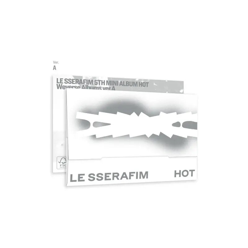 LE SSERAFIM - 5TH MINI ALBUM - HOT (WEVERSE ALBUM VER)