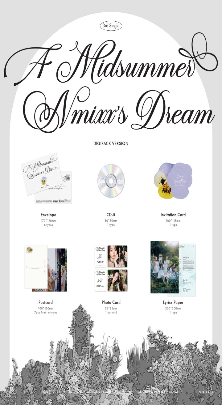 NMIXX - 3RD SINGLE ALBUM - A MIDSUMMER NMIXX'S DREAM (DIGIPACK VER.)