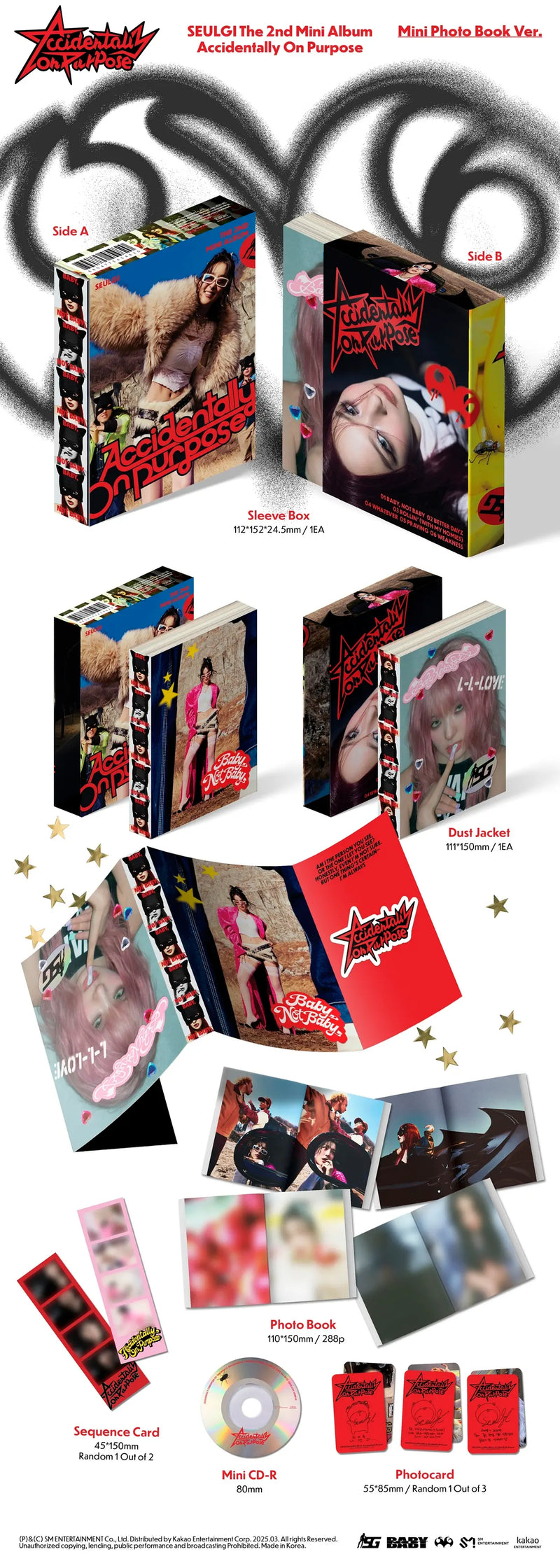 RED VELVET - SEULGI - 2ND MINI ALBUM - ACCIDENTALLY ON PURPOSE (MINI PHOTOBOOK VER.)