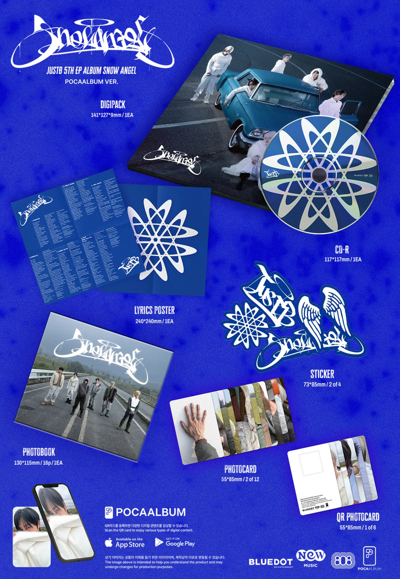 JUSTB - 5TH MINI ALBUM - SNOW ANGEL (POCA ALBUM)