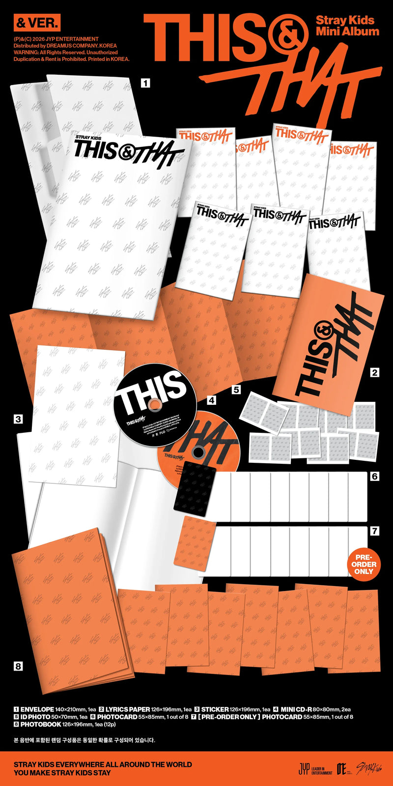 (PREORDER) STRAY KIDS - THIS & THAT (& VER.)