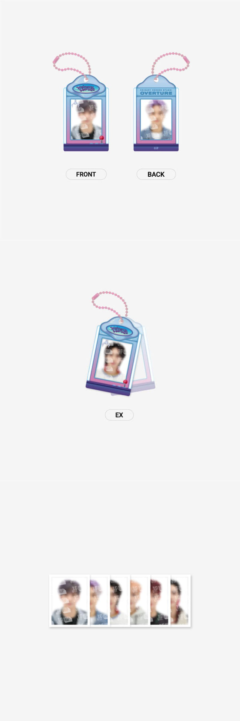 *EXCLUSIVE MD* XDINARY HEROES - ACRYLIC MINI PHOTO KEYRING
