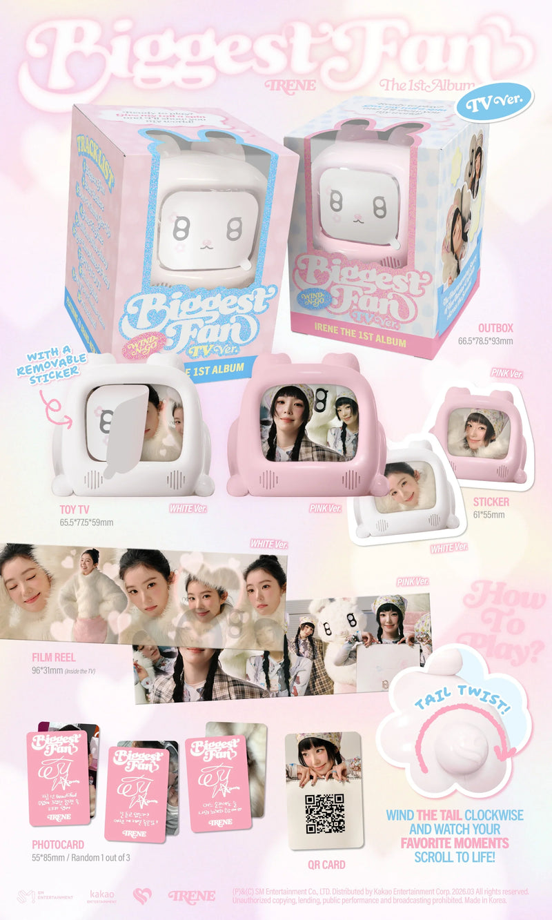 IRENE - 1ST ALBUM - BIGGEST FAN (TV VER.)