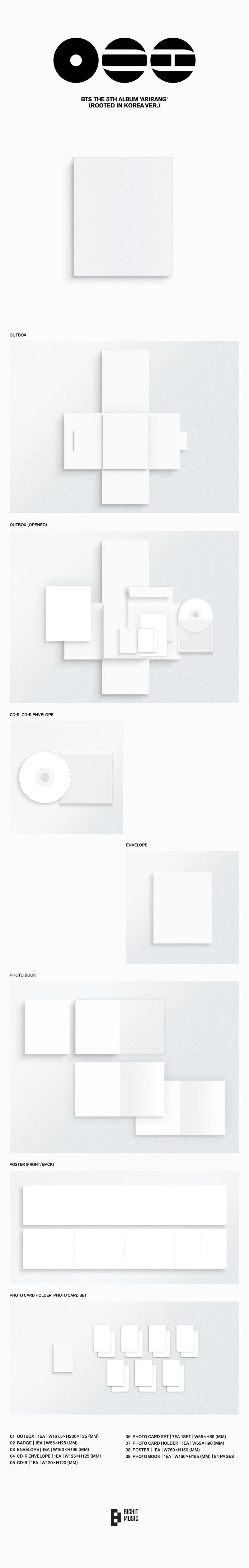 (PREORDER) BTS - 5TH ALBUM - ARIRANG