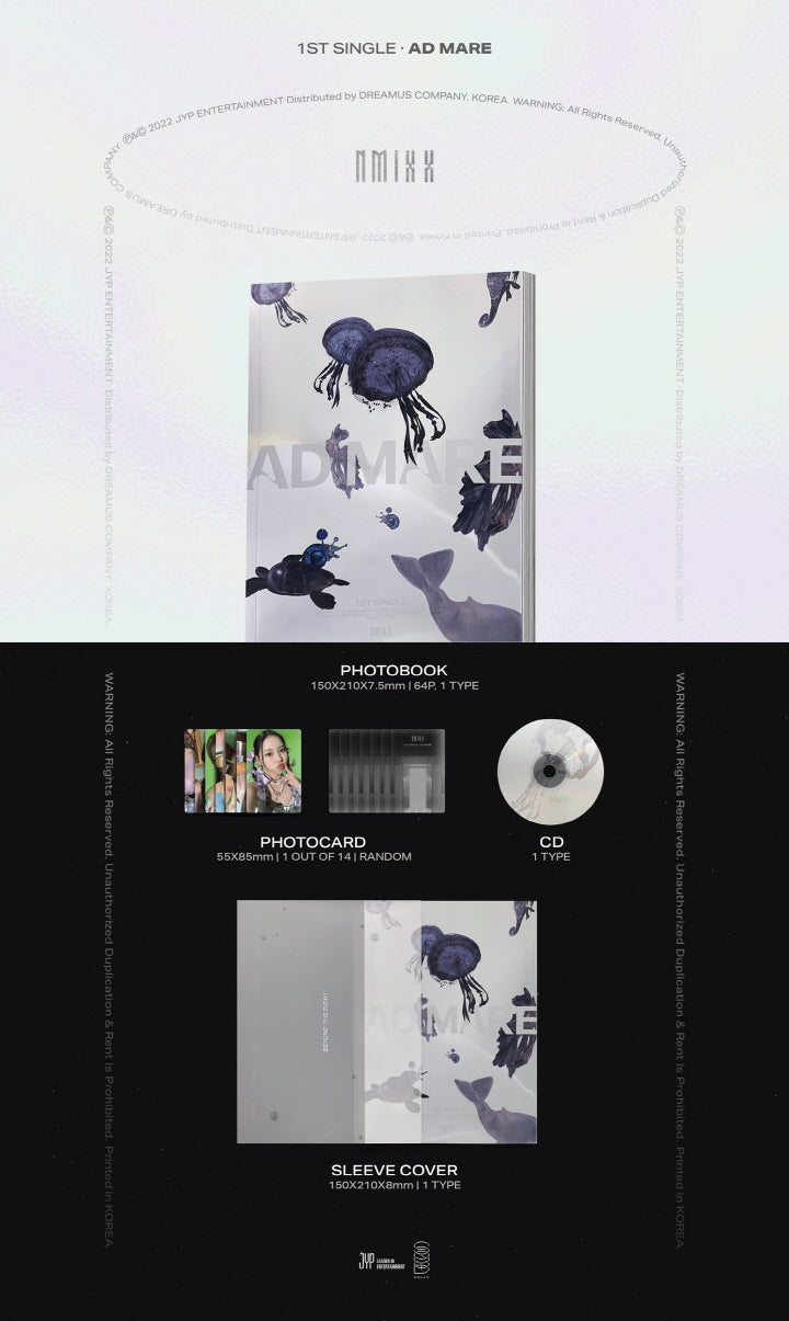 NMIXX - 1ST SINGLE ALBUM - AD MARE (LIGHT VER.)
