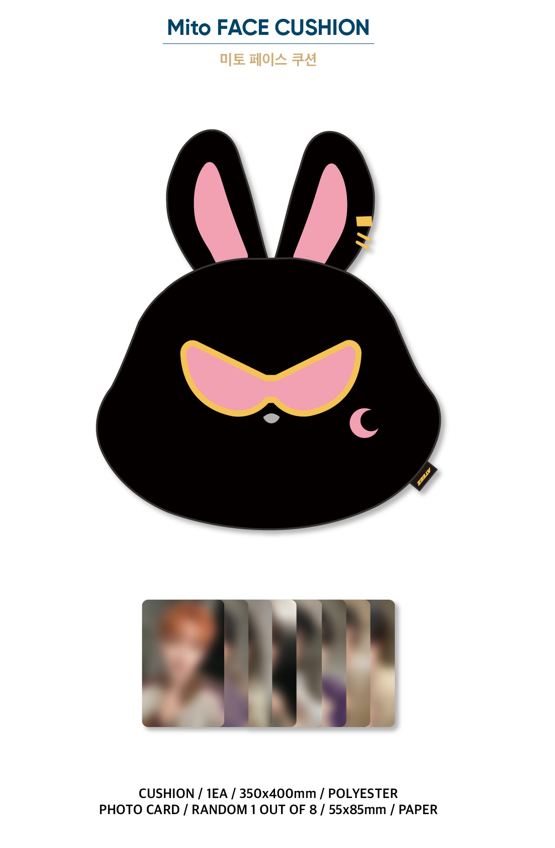 ATEEZ - OFFICIAL MD [GOLDEN HOUR : Part.1] - MITO FACE CUSHION