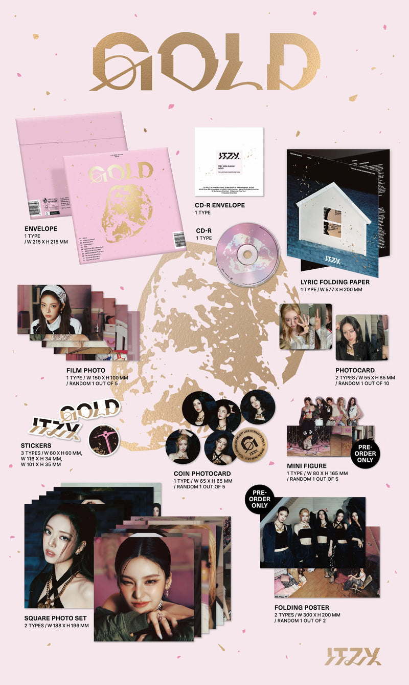 ITZY - ALBUM - GOLD (SPECIAL EDITION)