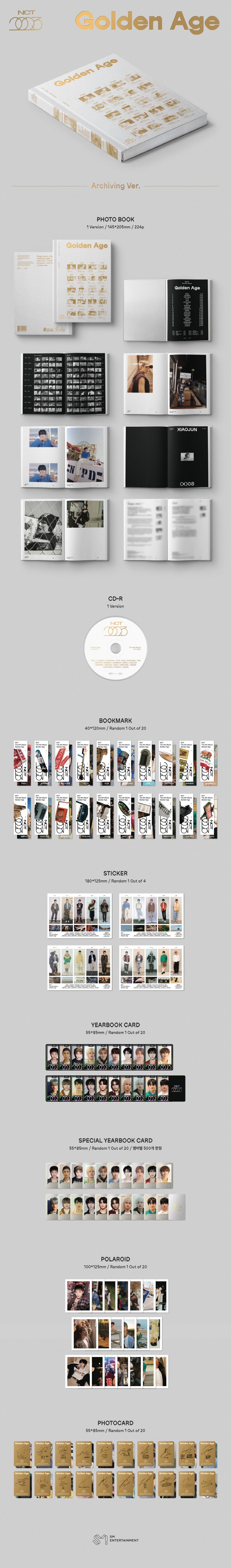 NCT - 4TH ALBUM - GOLDEN AGE (ARCHIVING VER.)