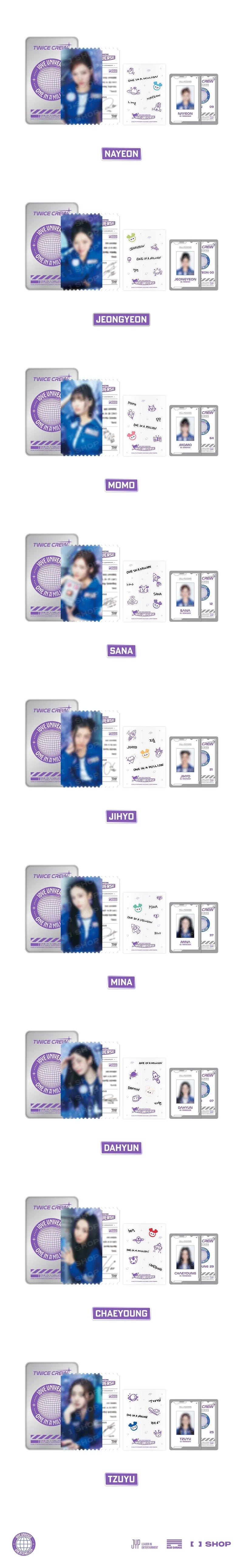 TWICE - TINCASE PHOTO SET [2025 Fanmeeting '10VE UNIVERSE' Official MD]