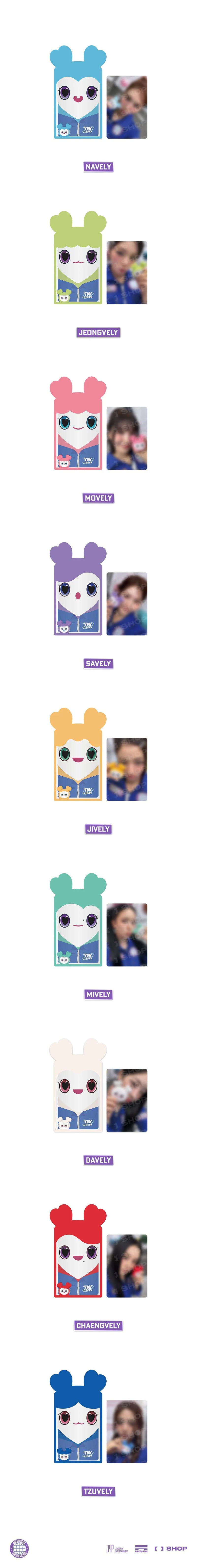 TWICE - LOVELY PHOTOCARD SLEEVE [2025 Fanmeeting '10VE UNIVERSE' Official MD]