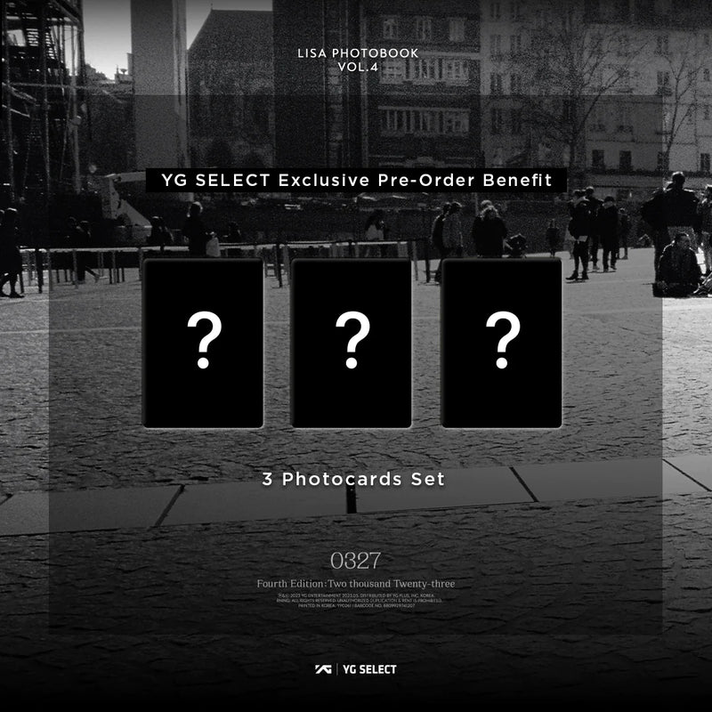 BLACKPINK - LISA - 0327 PHOTOBOOK VOL. 4