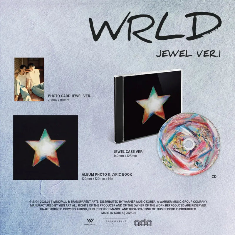THE ROSE ALBUM - WRLD (JEWEL CASE VER.)