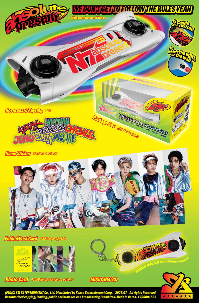 NCT DREAM - 5TH ALBUM - GO BACK TO THE FUTURE (HOVERBOARD VER.)