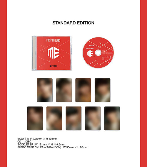 (RESTOCK 3/1) &TEAM - FIRST HOWLING : ME (REGULAR EDITION)