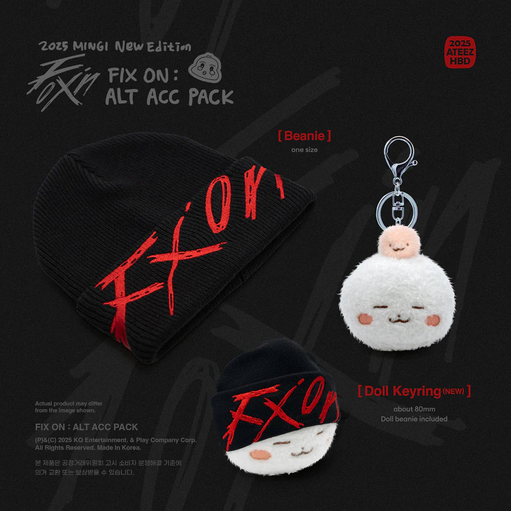 ATEEZ - HBD - MINGI FIX ON : ALT ACC PACK — Oh Seoul Happy