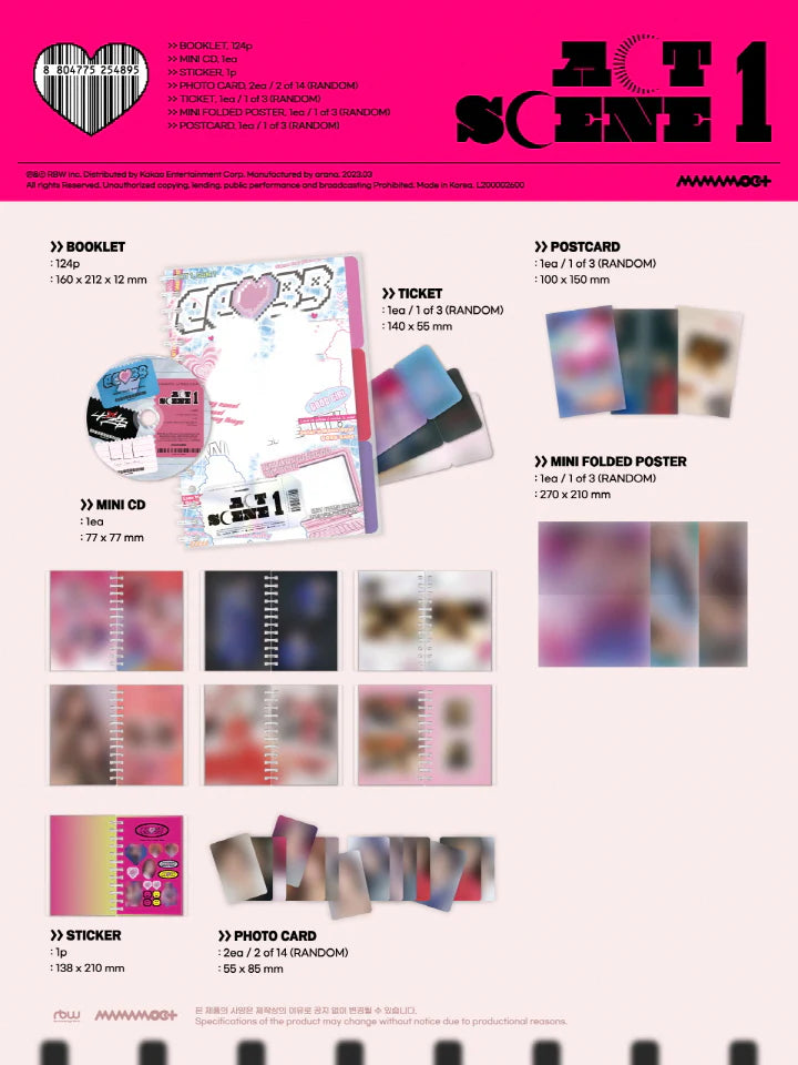 MAMAMOO+ - 1ST SINGLE ALBUM - ACT 1, SCENE 1