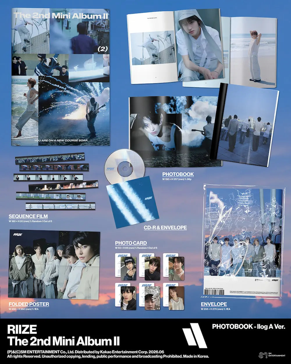 RIIZE - 2ND MINI ALBUM - II (PHOTOBOOK VER.) — Oh Seoul Happy