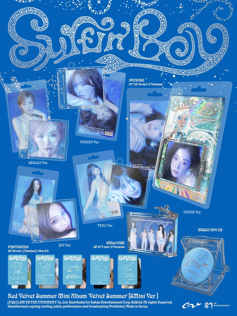 RED VELVET - SUMMER MINI ALBUM - VELVET SUMMER (SMINI VER.)