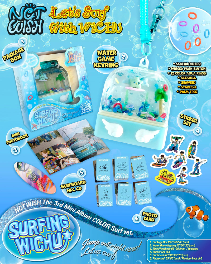 NCT WISH - 3RD MINI ALBUM - COLOR (SURF VER.)