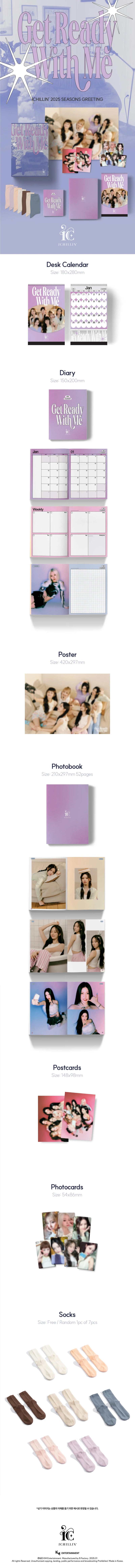 ICHILLIN' - 2025 SEASON'S GREETINGS - GET READY WITH ME