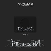 MONSTA X - 12TH MINI ALBUM - REASON - Oh Seoul Happy BLACK VER. 1 Albums