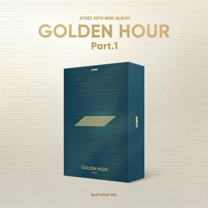ATEEZ - 10TH MINI ALBUM - GOLDEN HOUR : PART. 1