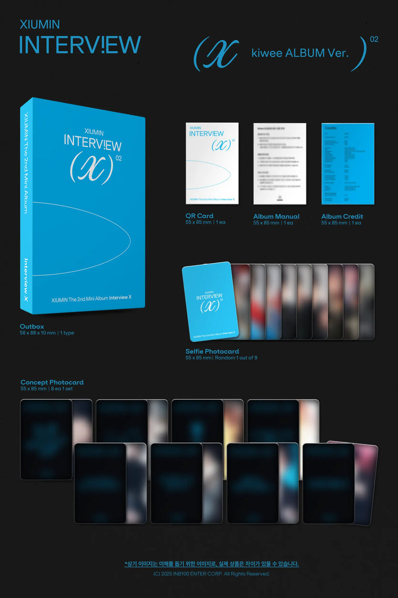 EXO - XIUMIN - ALBUM - INTERVIEW X (KIWEE ALBUM VER.)