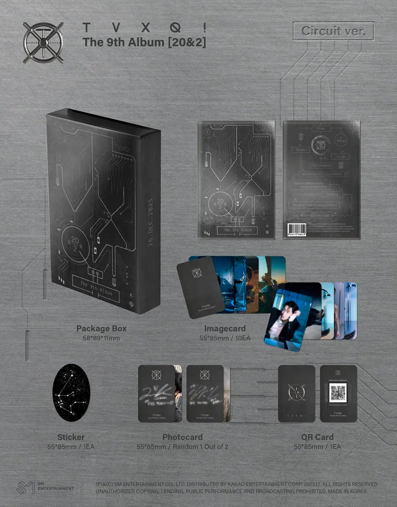 TVXQ - 9TH ALBUM - 20&2 (CIRCUIT VER.)