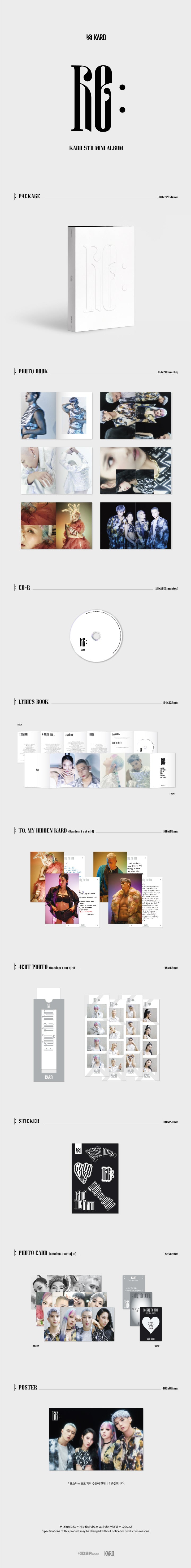 KARD - 5TH MINI ALBUM - RE: